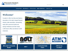 Tablet Screenshot of communitybankers.org